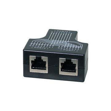 LogiLink RJ45 Anschlussverdoppler, 1:1 parallel geschaltet