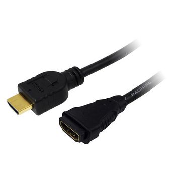 LogiLink Rallonge HDMI 1.4 High Speed, noir , 5 m