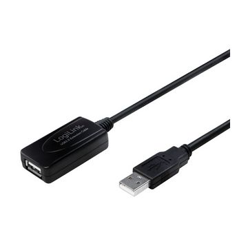 LogiLink Rallonge USB 2.0, 25 m