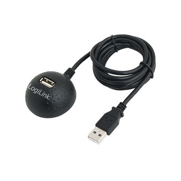 LogiLink Rallonge USB 2.0, avec station d'accueil