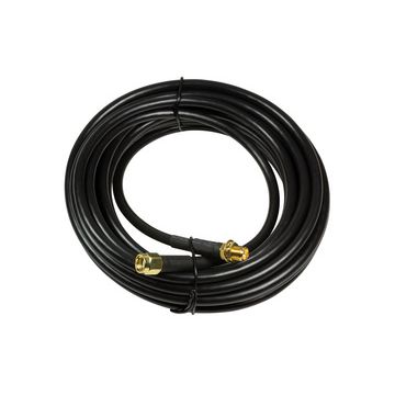 LogiLink Rallonge pour antenne intérieure WiFi, 5 m, noir