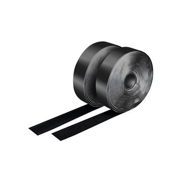 LogiLink Ruban auto-agrippant, set de 2, 25 mm x 5 m, noir