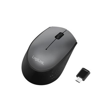 LogiLink Souris optique USB-C, sans fil, noir