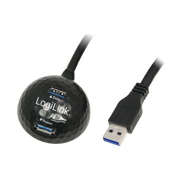 LogiLink Station d'accueil USB 3.0, 2 ports, avec fonction