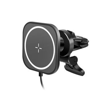 LogiLink Support magnétique de smartphone pour voiture, noir