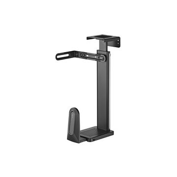 LogiLink Support pour ordinateur, sous table ou mural, noir