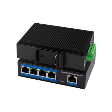 LogiLink Switch industriel Gigabit Ethernet, 5 ports