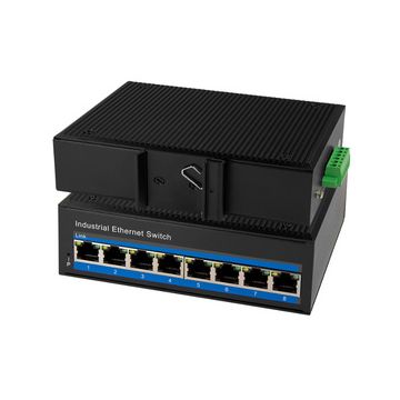 LogiLink Switch industriel Gigabit Ethernet, 8 ports