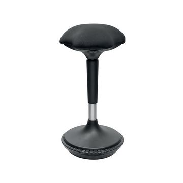 LogiLink Tabouret, hauteur réglable, noir