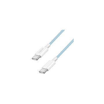 LogiLink Câble USB 2.0, USB-C - USB-C, 0,5 m, bleu LogiLink Câble USB 2.0, USB-C - USB-C, 0,5 m, bleu