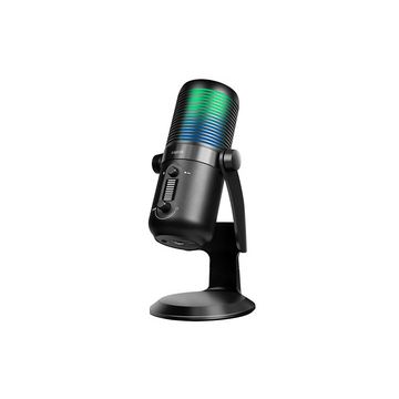 LogiLink USB Mikrofon mit RGB-Licht,Cardioid/omnidirektional