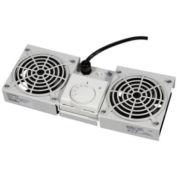 LogiLink Unité de ventilation de toit pour coffrets muraux