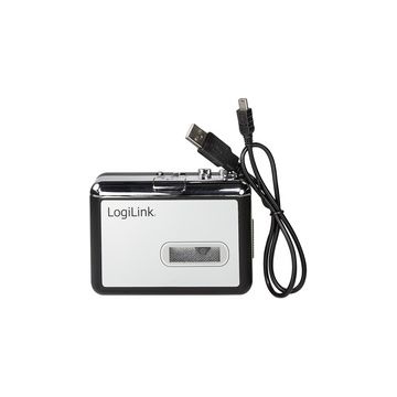 LogiLink Walkman, avec fonction convertisseur, noir/argent