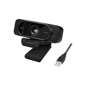 LogiLink Webcam USB Full HD avec micro double, noir LogiLink Webcam USB Full HD avec micro double, noir