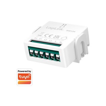 LogiLink Wi-Fi Smart 2-Kanal-Switch-Modul, Tuya kompatibel