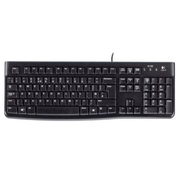 Logitech Tastatur K120, kabelgebunden, USB-Anschluss