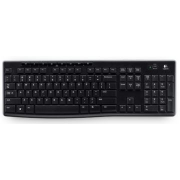 Logitech Tastatur K270, kabellos, schwarz Logitech Tastatur K270, kabellos, schwarz