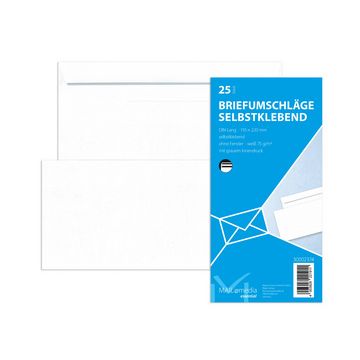 MAILmedia Enveloppe offset DL, sans fenêtre, blanc MAILmedia Enveloppe offset DL, sans fenêtre, blanc