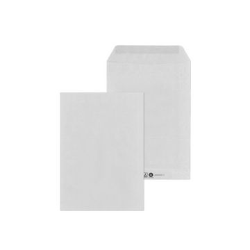 MAILmedia Pochettes d'expédition C5, collage humide, gris