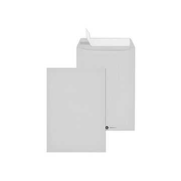 MAILmedia Versandtasche C4, Recycling grau, mit Fenster