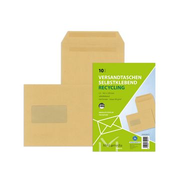 MAILmedia Versandtasche Natron braun, C5, mit Fenster