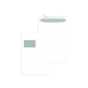 MAILmedia Versandtasche Offset weiß, C4, mit Fenster