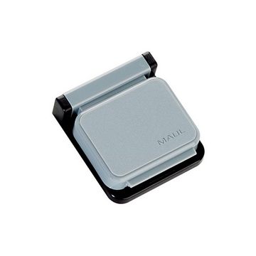 MAUL Clip magnétique S, pour fixer les informations, gris