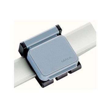 MAUL Clip magnétique, pour système de porte-plans, gris