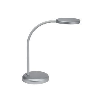 MAUL Lampe de bureau à LED MAULjoy, socle, argent