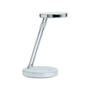 MAUL Lampe de bureau à LED MAULpuck, socle, blanc