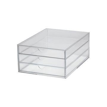 MAUL Module de classement acrylique, A4, 3 tiroirs