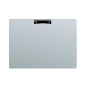 MAUL Porte-bloc, en aluminium et pince nickelée, A3 paysage