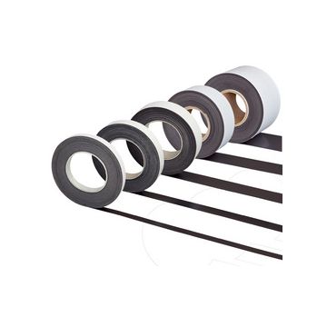 MAUL Ruban magnétique, longueur: 10 m, largeur: 25 mm, noir