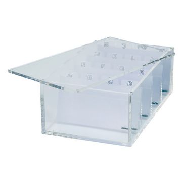 MAUL Trieur de cartes de visite acrylique, transparent