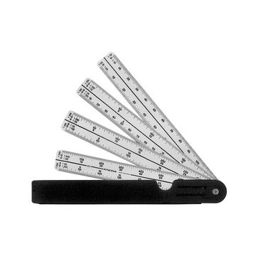 MINERVA Echelle de réduction en éventail, en plastique