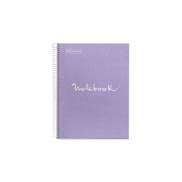 MIQUELRIUS Cahier à spirale "Notebook EMOTIONS", A4, lavande