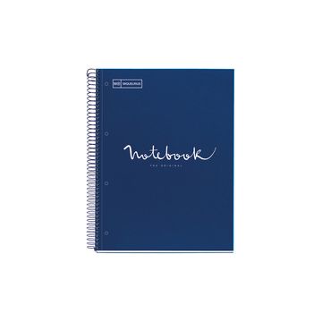 MIQUELRIUS Cahier à spirale "Notebook EMOTIONS", A4, marine