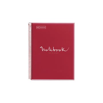 MIQUELRIUS Cahier à spirale "Notebook EMOTIONS", A4, rouge