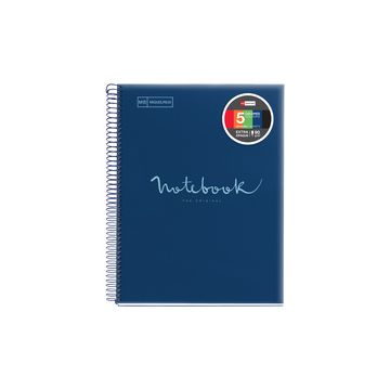 MIQUELRIUS Cahier à spirale "Notebook EMOTIONS", A4, rouge