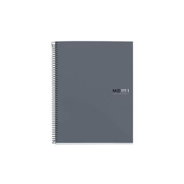 MIQUELRIUS Cahier à spirale "Notebook THE ORIGINAL" A5, gris