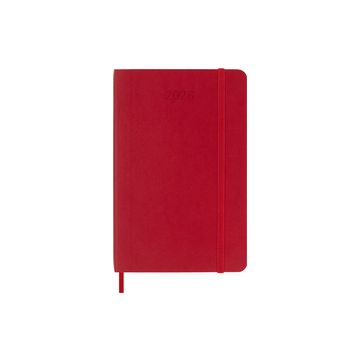 MOLESKINE Agenda de poche 2026, journalier, P/A6, rouge