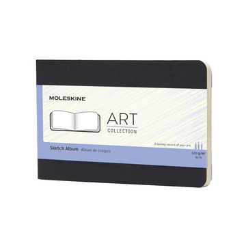 MOLESKINE Album de croquis, carré, 120 g/m2, carton, noir