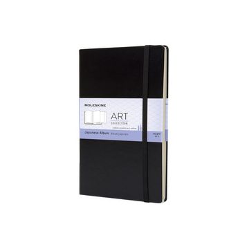 MOLESKINE Album japonais, 165g/m2, L/A5, rigide, noir