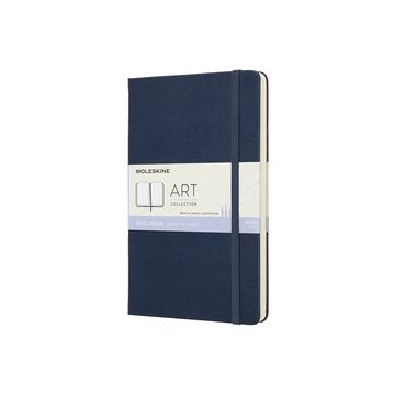 MOLESKINE Carnet de croquis, L/A5, 165 g/m2, rigide, bleu