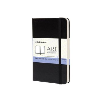 MOLESKINE Carnet de croquis, P/A6, 165 g/m2, rigide, noir