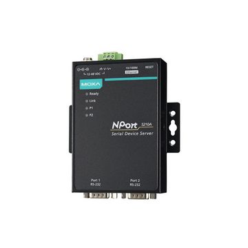 MOXA Serveur Serial Device, 2 port, RS-232, Nport-5210A MOXA Serveur Serial Device, 2 port, RS-232, Nport-5210A