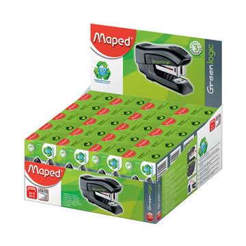 Maped Agrafeuse Mini Standard Greenlogic, présentoir de 20, x20