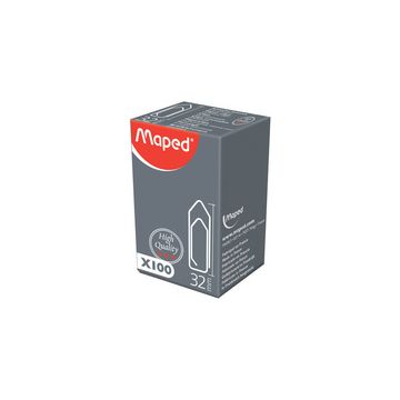 Maped Attache-lettres, galvanisées, 32 mm, grand paquet