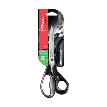 Maped Ciseaux Advanced Green, longueur: 210 mm, asymétrique