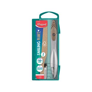 Maped Coffret compas STUDY SMILING PLANET, 2 pièces